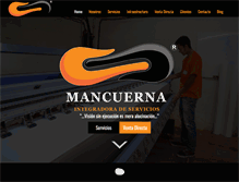 Tablet Screenshot of mancuerna.com.mx